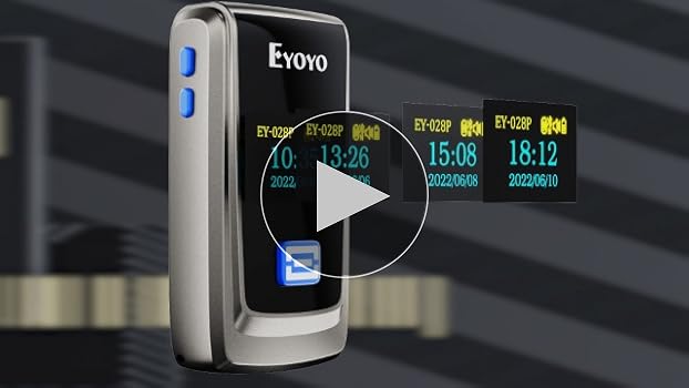 Amazon.com : Eyoyo Mini Bluetooth QR Code Scanner with LCD